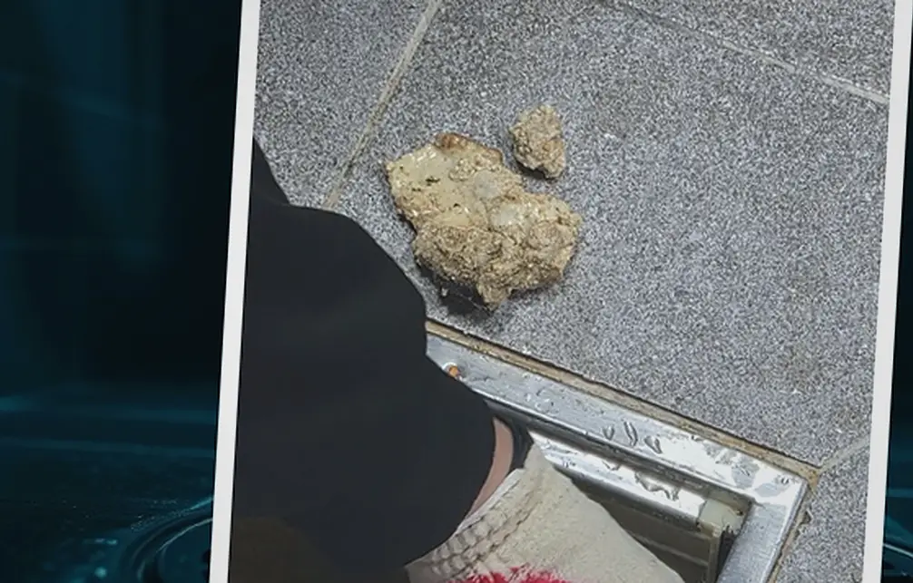 배관막힘 현장 사진 4